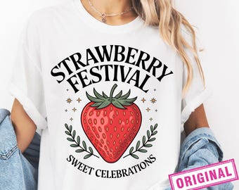 Strawberry Festival png, vintage strawberry png, strawberry festival png, berry png, summer png, strawberry clipart, strawberry sublimation