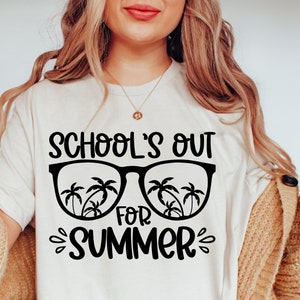 Schools Out For Summer SVG PNG PDF, Teacher Life Svg, Funny Teacher Svg, Last Day Of School, Silhouette, Cricut, Cut File, Digital Download