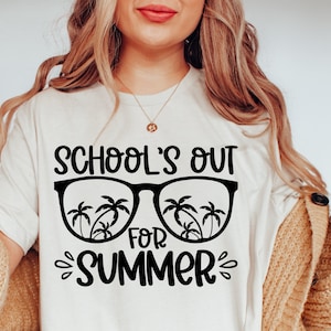 Schools Out For Summer SVG PNG PDF, Teacher Life Svg, Funny Teacher Svg, Last Day Of School, Silhouette, Cricut, Cut File, Digital Download