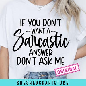 Sarkastische Antwort SVG, PNG DXF, sarkastisches Design, lustiges Design, Silhouette, Cricut, Cameo, Digital, lustige Mama Design, Sarkasmus Design