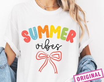 Summer Vibes PNG, Summer Shirt Design Png, Coquette Summer Png, Retro Summer Png, Summer Checkered Png, Beach Png, Preppy Summer Png, DTF