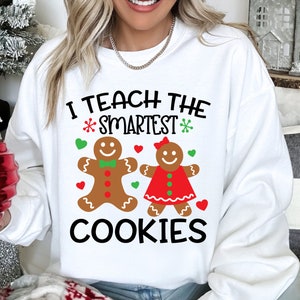 I Teach the Smartest Cookies Svg, Teacher Svg, Instant Digital Download, Svg, Png, Dxf, and Eps files included! Cricut Cut Files, Silhouette