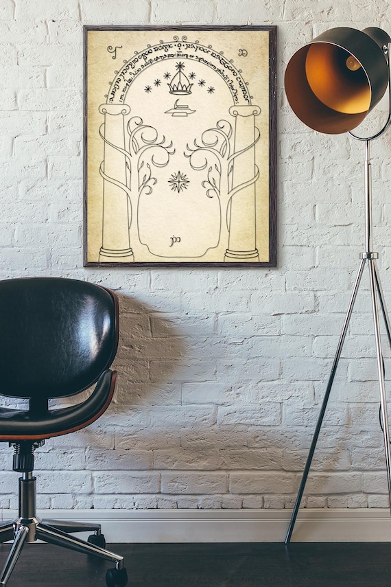 ドゥリンの扉：指輪物語ギフト、トールキンアート、ローハン、ホビット