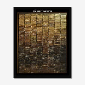 My First Million Dollar, Money Manifestation, Ideal Gift for Him, Narcos TV Show, Pablo Escobar Narcos Poster, dream board, manifest journal