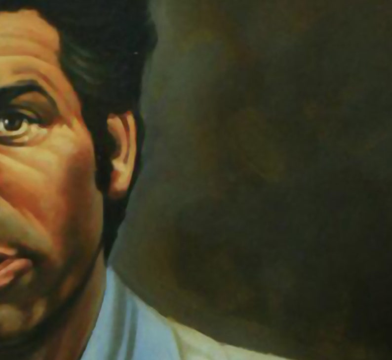 Seinfeld Kramer Painting Seinfeld Print Kramer Poster Cosmo Etsy