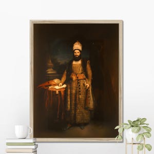 Nandor the Relentless portrait, What we do in the shadows, Nandor Painting, Nandor The Relentless poster, Nandor Poster, WWDITS prints