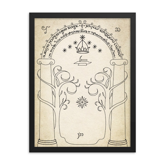 ドゥリンの扉：指輪物語ギフト、トールキンアート、ローハン、ホビット