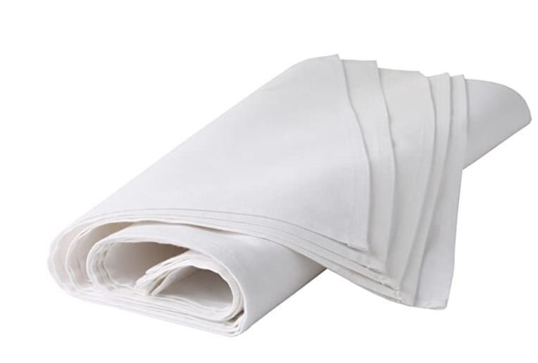 Wholesale White Tea Towels in Bulk (19x 27)