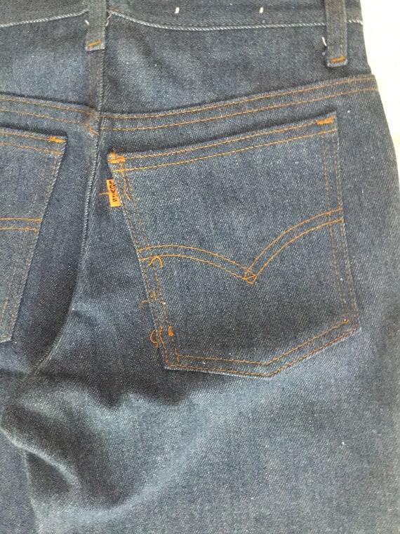 Vintage 1970s Deadstock Levi’s Orange Tab Flared … - image 3