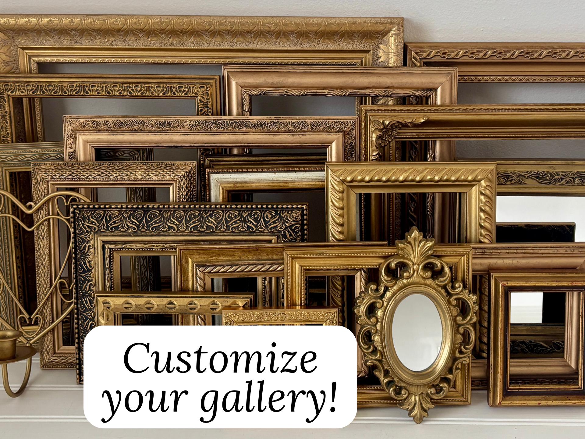 Gold Frame Set - Etsy Canada