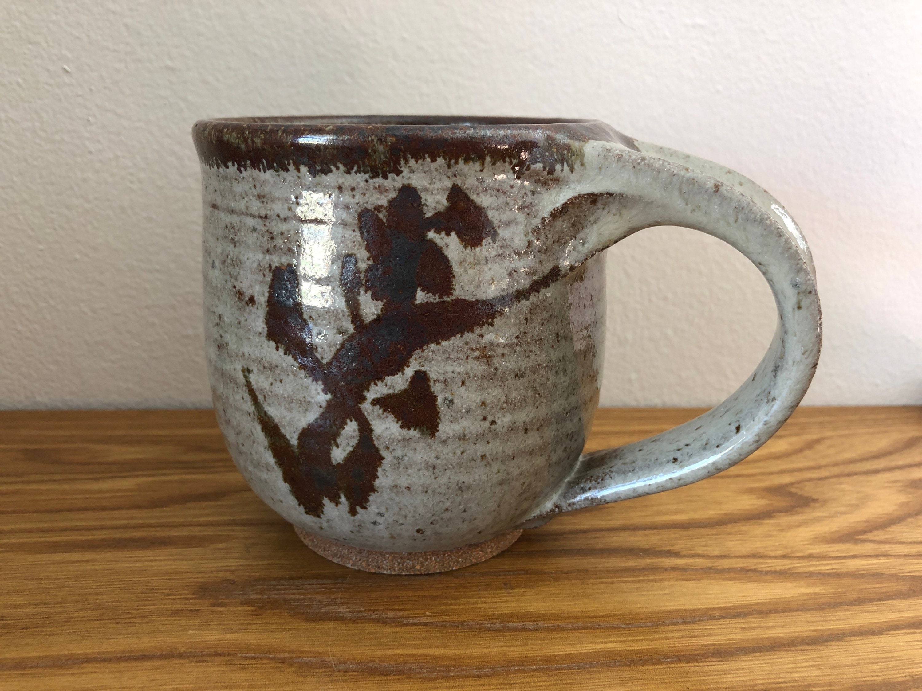 Hand Made Studio Pottery Mug Ceramic Glazed Vintage Coffee | Etsy