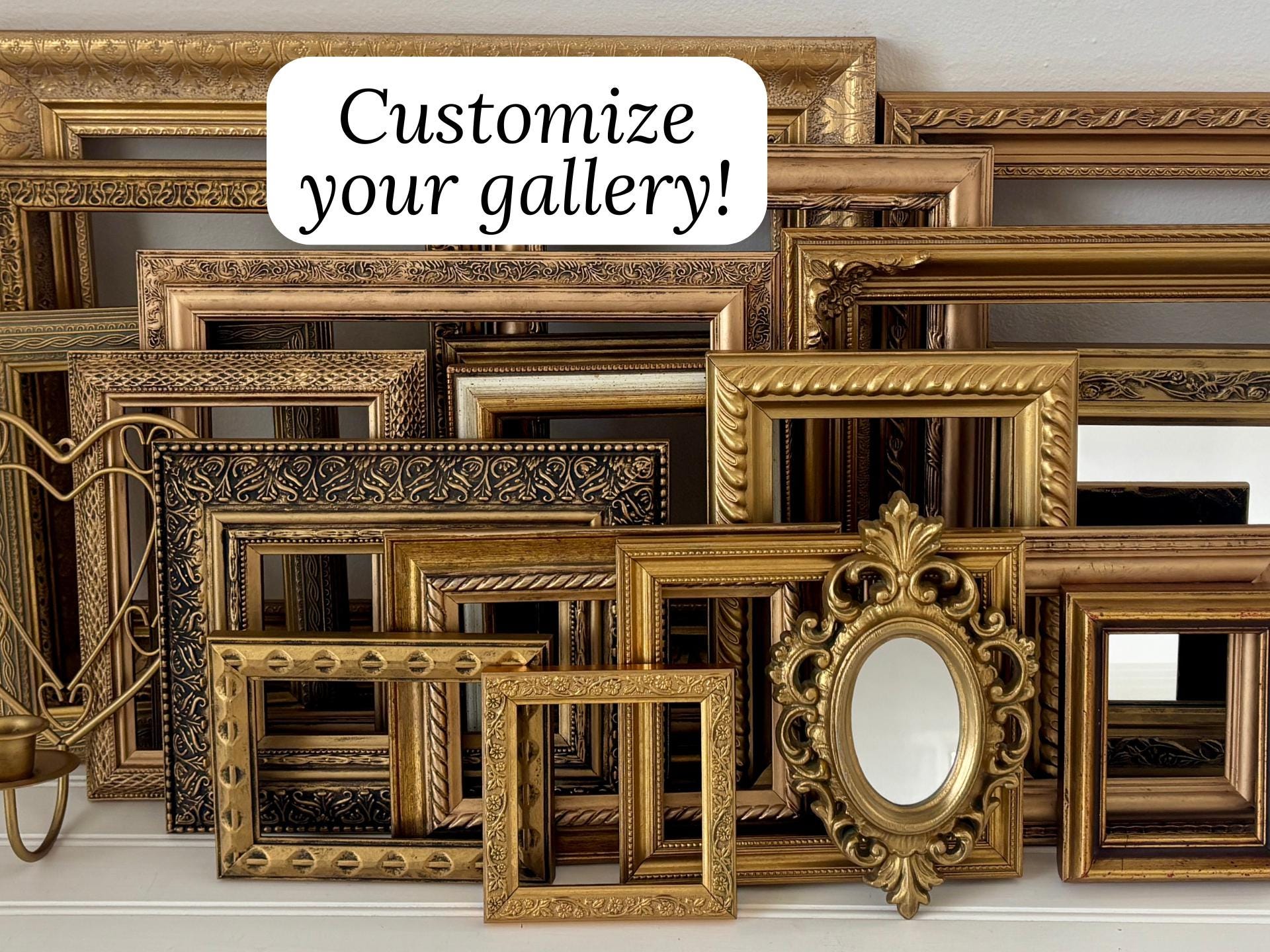Vintage Picture Frames - Etsy