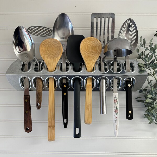 Red Utensil Holder - Etsy