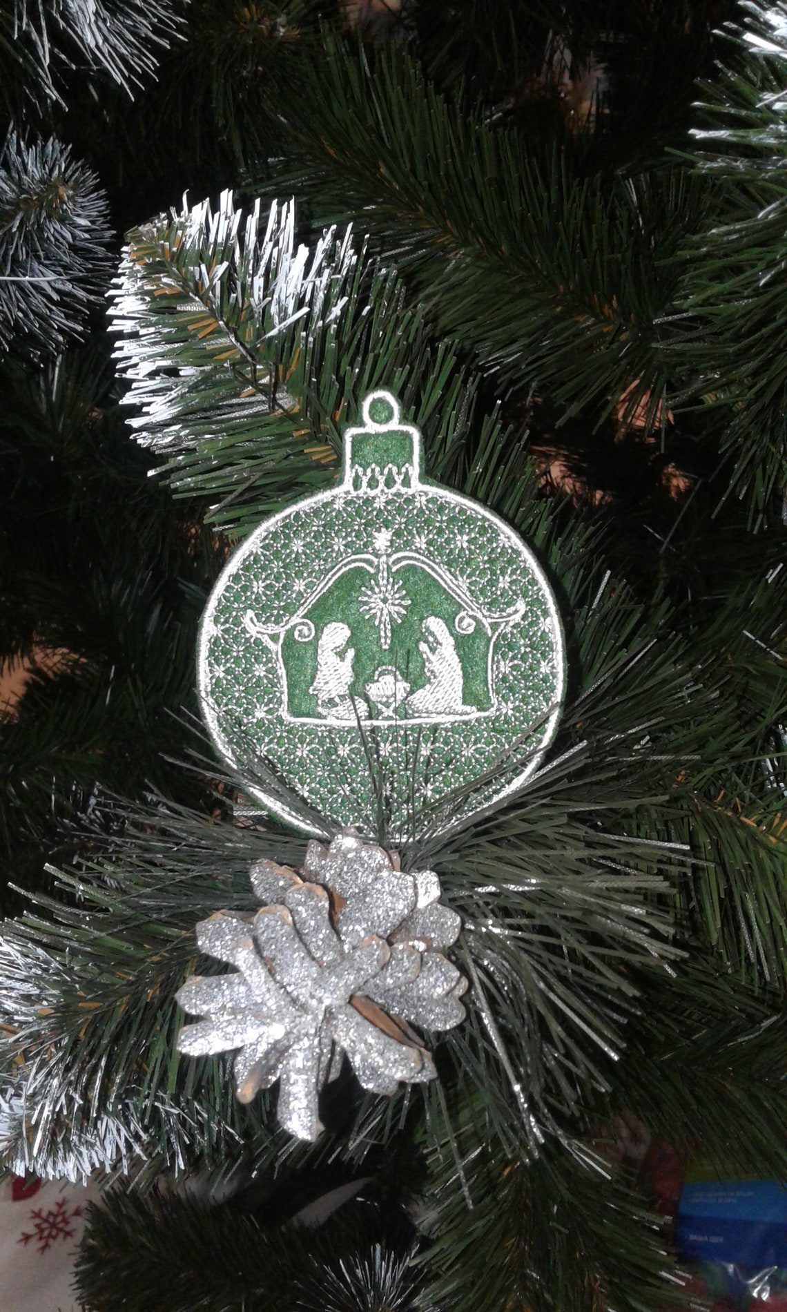 Christmas Nativity Scene Embroidery Design Nativity Scene Etsy