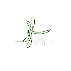 Dragonfly Machine Embroidery Design, Dragonfly Silhouette  Embroidery Files, Dragonfly embroidery design,  Instant Download
