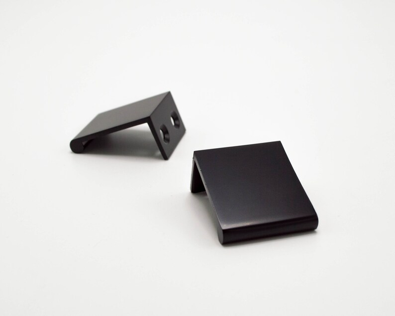 Modern Edge Tab Pull Drawer Pull Pull Etsy