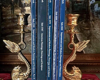 Collection of 5 Vintage Sotheby’s Auction Catalogs from 1988-1992