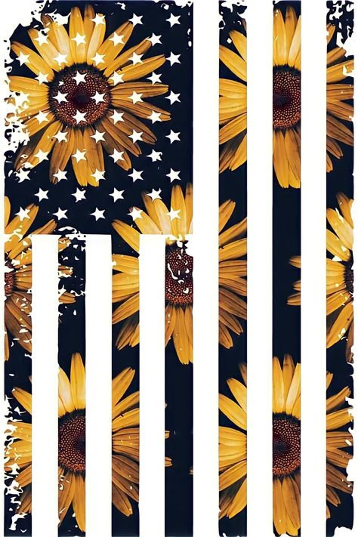 Sun Flower Flag PNG Instant Download - Etsy