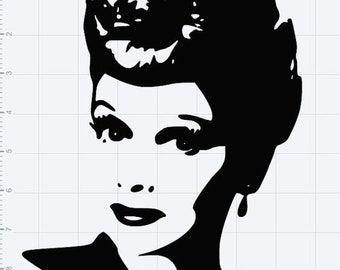 Lucille Ball SVG Instant Digital download