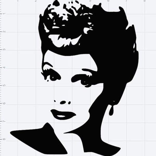 Lucille Ball SVG Instant Digital download