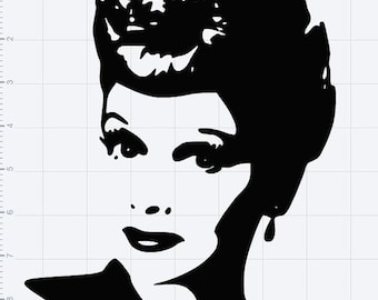 Lucille ball digital SVG Instant download