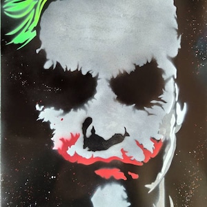 Joker - Original Spray Paint Art By Dimkad Art