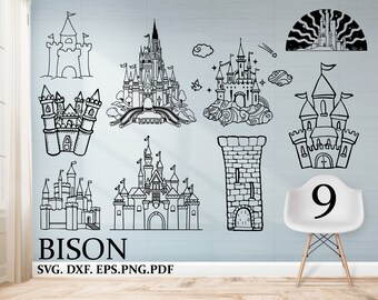 Download Free Castle At Disneyland Etsy SVG Cut Files