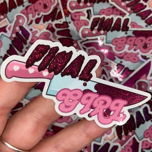 Final Girl Shimmer Sticker