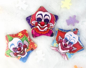 Killer Klowns Star Buttons