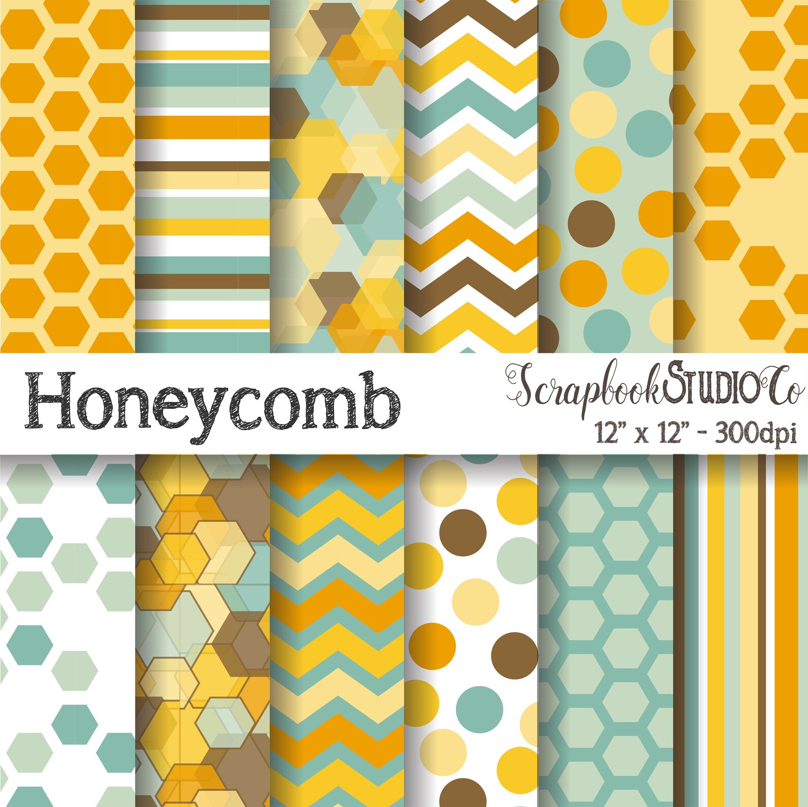 Scrapbook Paper Digital Scrapbooking Printable Etsy