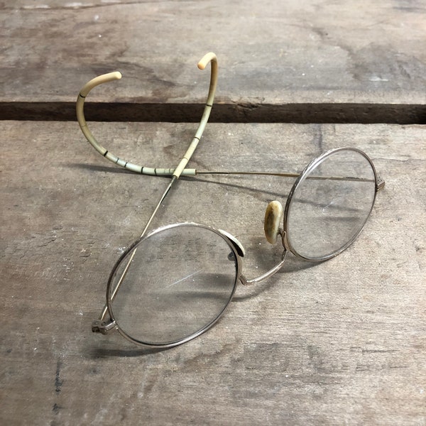 Vintage Gold Rim Bifocal Glasses