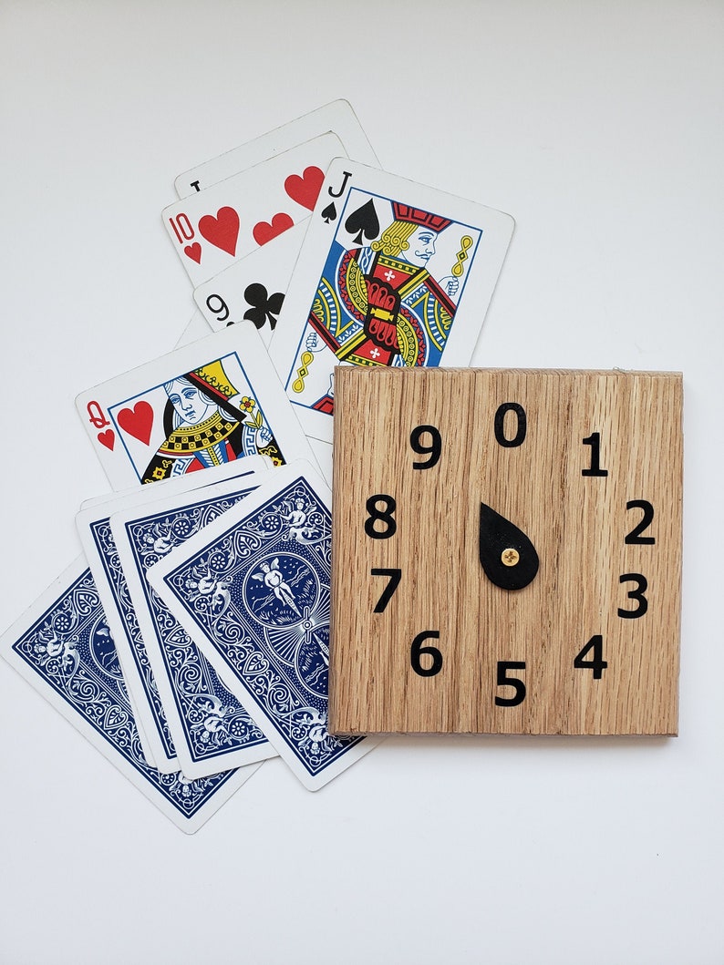 Natural Wood EUCHRE Score Keepers for Card Gamesgame Etsy