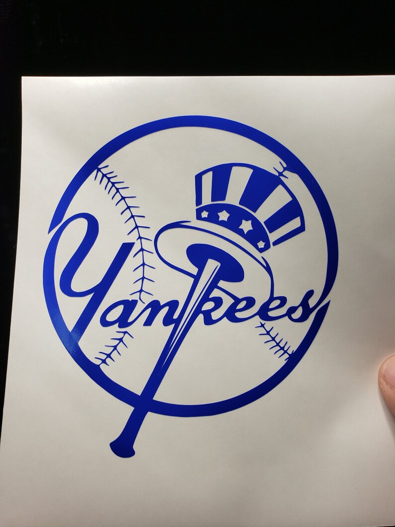 New York Yankees Car Stickers or on anything many colors Etsy