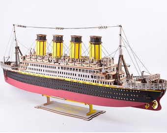 Titanic Model Ship Etsy