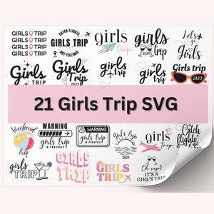 Girls trip svg png bundle for shirt besties trip best friends svg family vacation svg girl&#39;s holiday Great Memories svg Girl&#39;s Weekend 2023