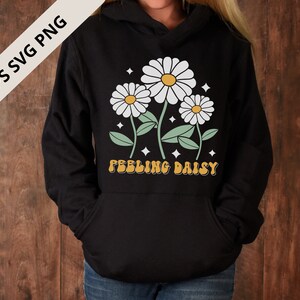 Daisy SVG Cut File y Daisy Svg Bundle Cricut para descargas de diseños de sublimación, letra ondulada Svg, diseños de transferencia de calor listos para presionar