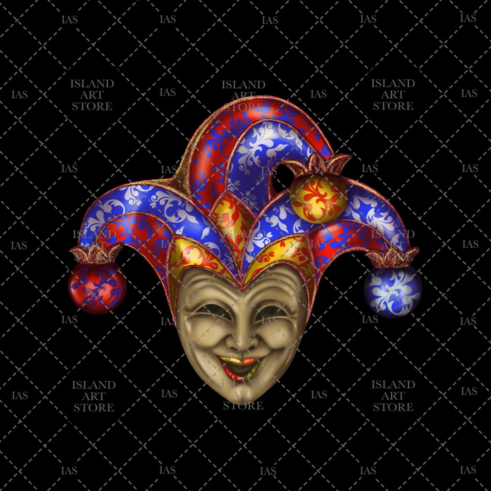 Joy Mask Instant Download Digital Print File Clip Art Etsy