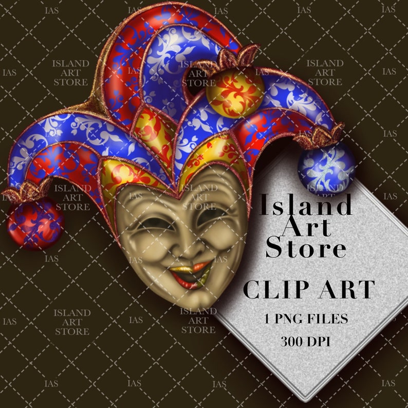 Joy Mask Instant Download Digital Print File Clip Art Etsy