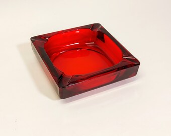 Armageddon Red Resin Ashtray