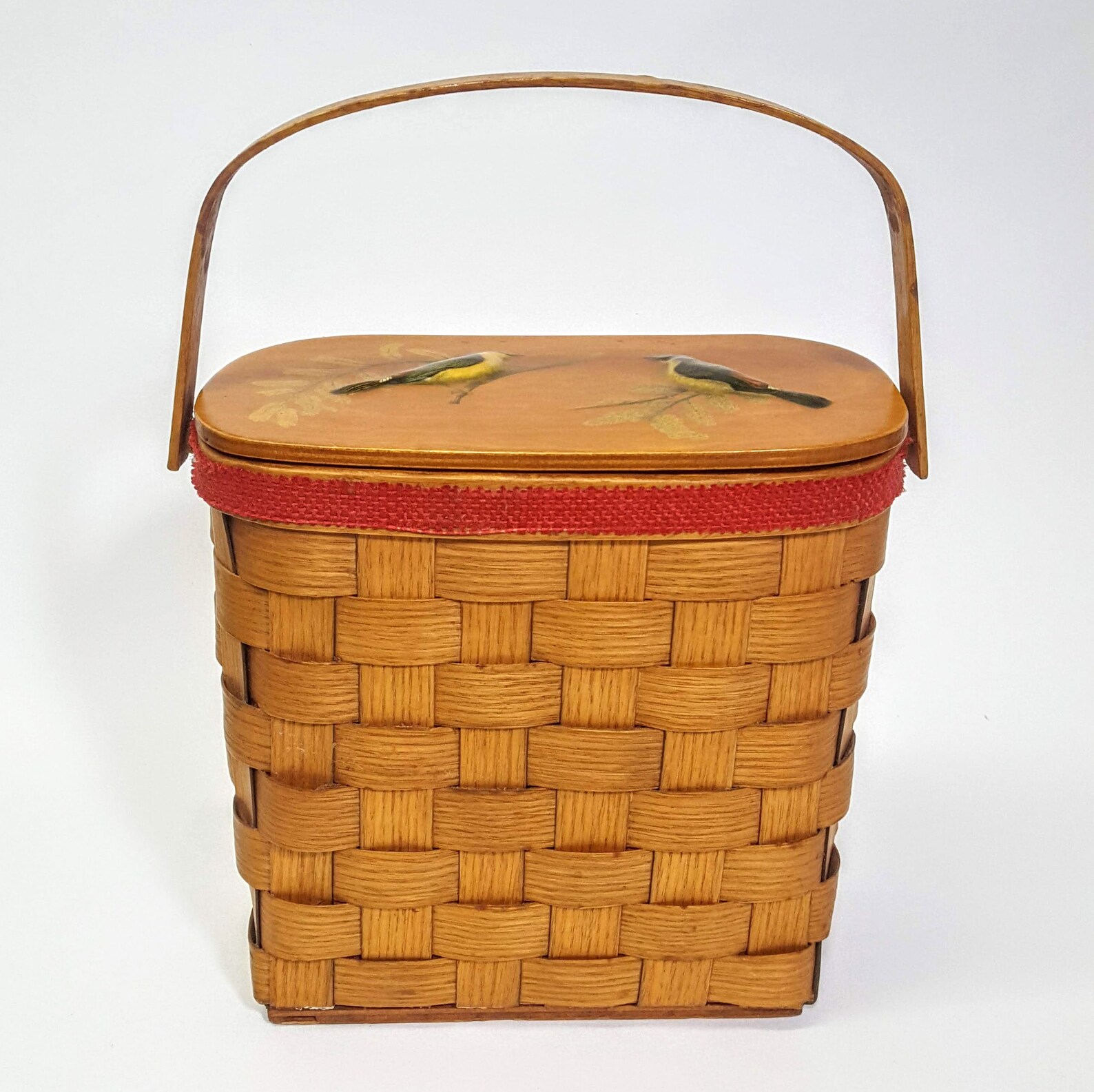Basketville Putney Vermont Basket Purse Size Basket Vintage Etsy