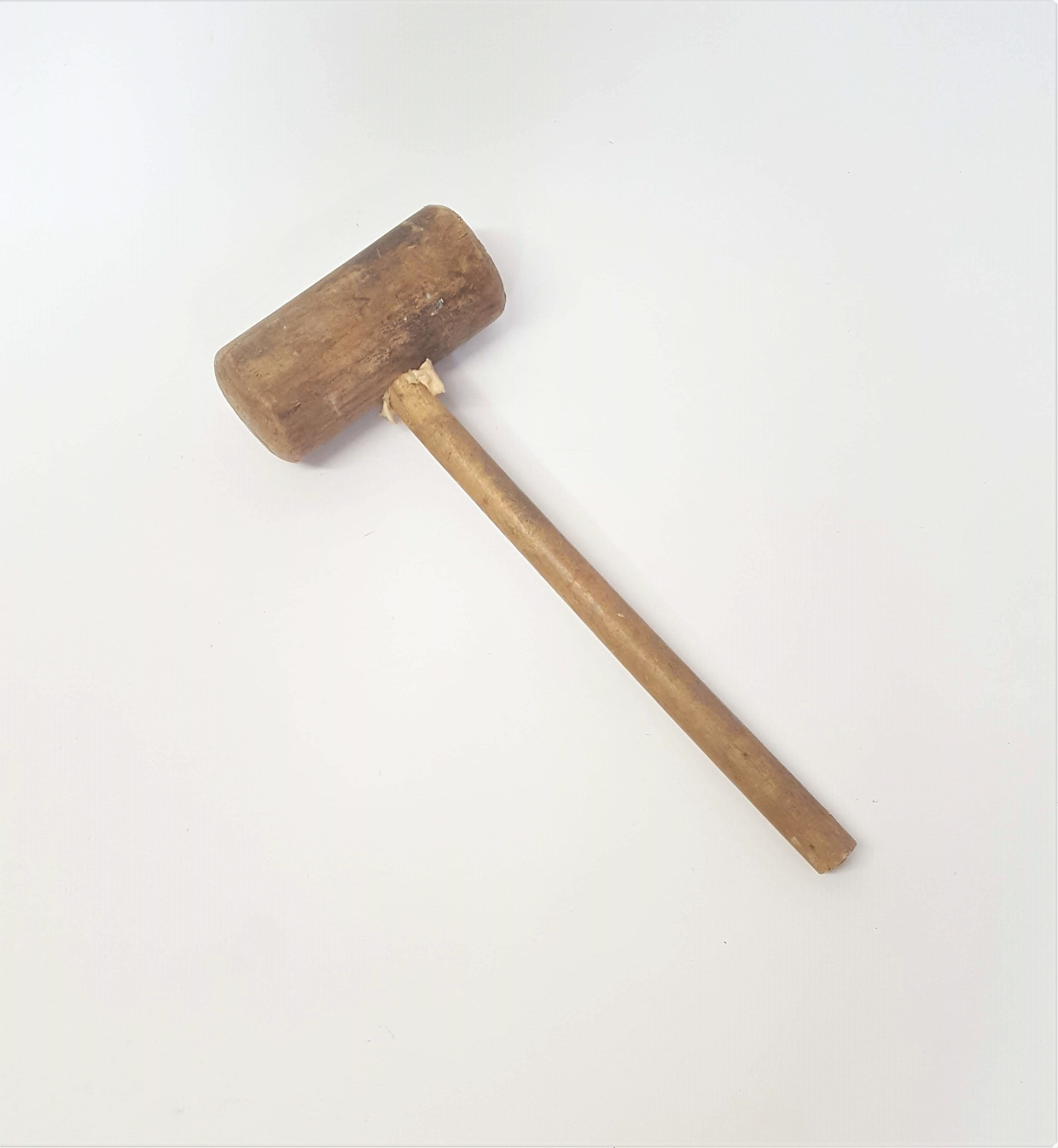 Wood Mallet Primitive Mallet Round End Flat End Wood Tool Etsy