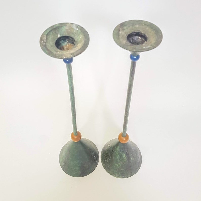 Candle Holders, Milano Series Candlesticks, Candlesticks, Modern Candlesticks, Christian de Beaumont Candlesticks image 2