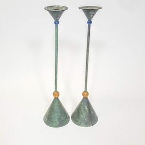 Candle Holders, Milano Series Candlesticks, Candlesticks, Modern Candlesticks, Christian de Beaumont Candlesticks image 1