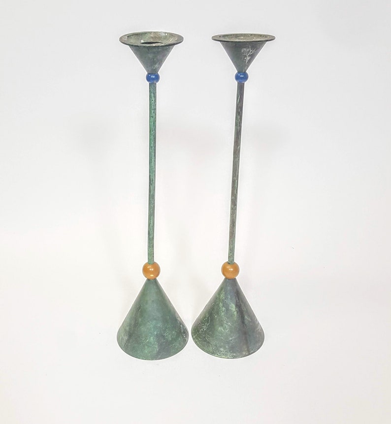 Candle Holders, Milano Series Candlesticks, Candlesticks, Modern Candlesticks, Christian de Beaumont Candlesticks image 1