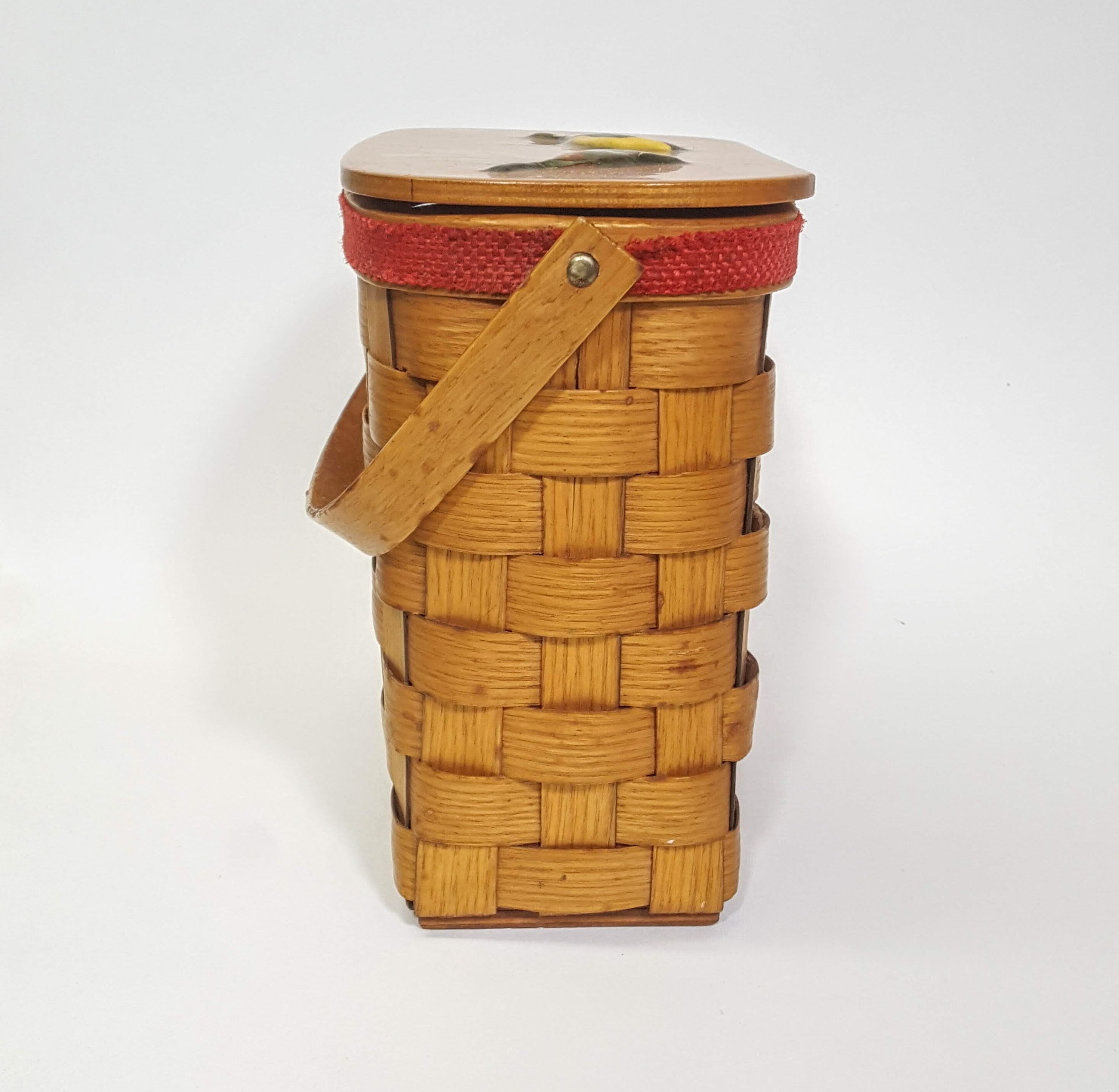 Basketville Putney Vermont Basket Purse Size Basket Vintage Etsy