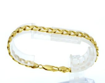 18k Yellow Gold Cuban Link Bracelet 202202658