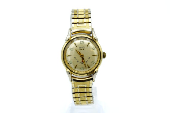 Rare Vintage Benrus Self Winding 10k Gold Watch - Gem