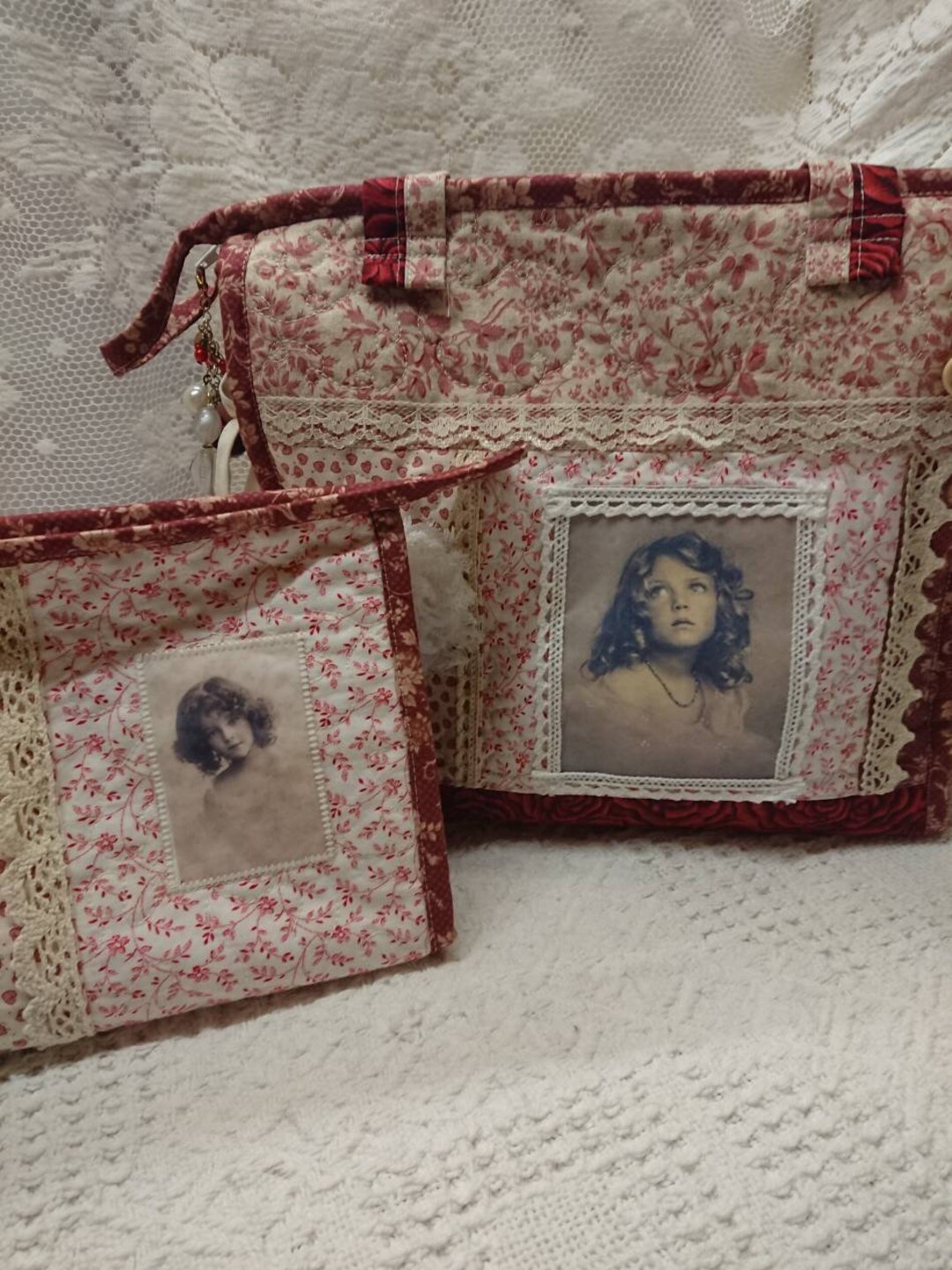 Handmade Toiletry Bag With Matching Makeup Purse. Etsy