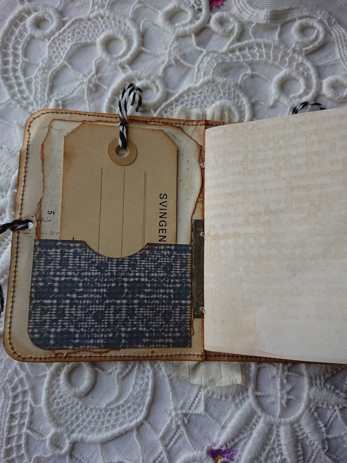 2 Small Booklets Pocket Size Writing Journal 4 Etsy