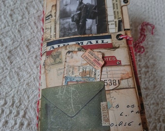 Postafval Envelop Flipp Flapp Vintage Style Journal.